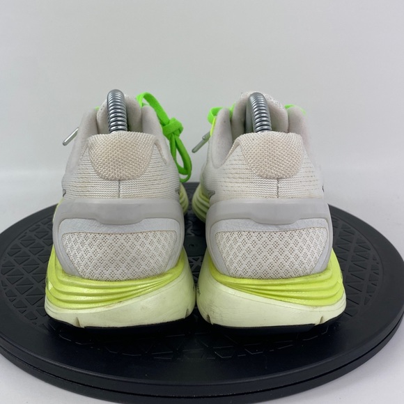 Nike Lunarglide 4 White/Green Running Shoes 531988-103 Women's Size 8 - Picture 6 of 13